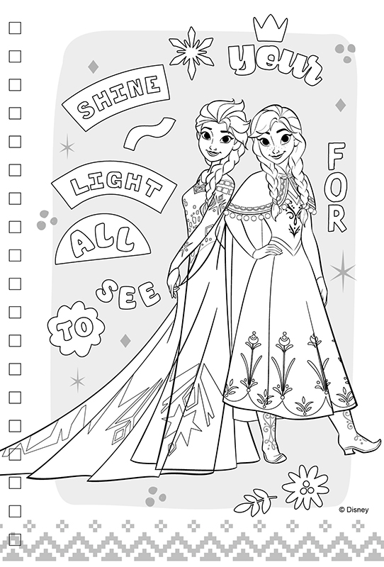 冰雪奇緣 Bling Bling水鑽畫冊